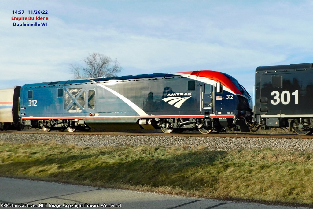 Chargers on Empire Builder 8